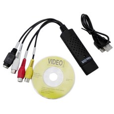 USB 2 0 이지캡 캡처 어댑터 카드 TV 비디오 DVR 컨버터 4 채널 DVD VHS 오디오 PC