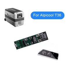 Alpicool 제어판 PCB 보드 휴대용 자동차 냉장고 회로 기판 냉동고 액세서리 차량 냉동고 제어판, 22 PCB-T36, 1개