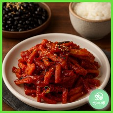 무말랭이 무침(그린) 4kg 식당 업소용 반찬 대용량 밥도둑 장아찌