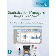 雙葉 書本熊 Statistics for Managers 9/e LEVINE 書本熊書屋