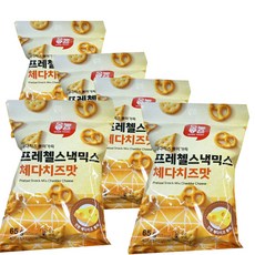 오늘좋은 프레첼스낵믹스 체다치즈맛, 5개, 65g