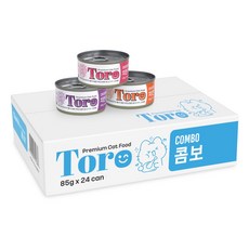 토로 고양이캔, 24개, 85g, 콤보 24개, 85g, 콤보