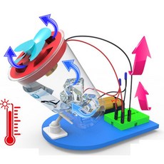 4인세트 얼음기화 브레드보드 선풍기만들기키트 준비물 실습 과학실험