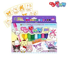 산리오 불어펜, 12색, 1개
