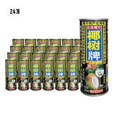 [빅판다]코코넛음료 예슈예즈 코코넛쥬스 70% 함유 중국 음료 245ml24개, 245ml, 24개