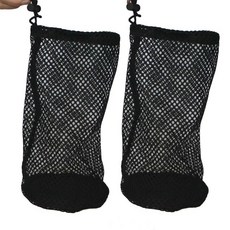 골프공 및 피클볼 메시 백 2개 골프공 가방 가방 다목적 네트 파우치 탁구공 어린이 장난감 보관용(2팩 S: 10.9x17cm(4.3x6.7인치)) 147408, 2-Pack, S: 4.3x6.7-inch