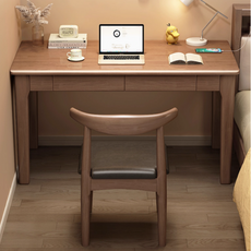 [카샤가구] 콘솔 테이블 현관 사이드 서랍장 HB9-8, 10)브라운(의자없음)60*40*75cm