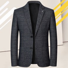Yanrz 봄가을 남성 정장 슬림 비즈니스 상의 캐주얼 정장 24CY506N323