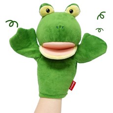 구연동화 연극놀이 봉제 손 인형 말하는 개구리 어린이집 동물 역할극 체험 유치원