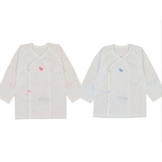 ❲백화점출고❳ 에뜨와 신생아 배냇 저고리 (26년 여름 신상품) 도트 배내저고리(07T3 17002) 임신 출산 선물