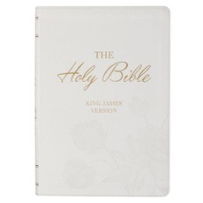 (영문도서) KJV Bible Super Giant Print Faux Leather White Leather, Christian Art Publishers, English, 9781639526857