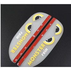 엄마네만물상회 백밀러레인가드 차량용 사이드미러 빗물가드 방수커버, 1개, 화이트(2ps)