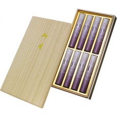 11837695 절향 향 제사향 사찰향 법당향 선향 쿠노스도 선물용 루비 보물 편백나무 상자 짧은 사이즈 8개입, 11837695 절향 향 제사향 사찰향 법당향 선향 쿠
