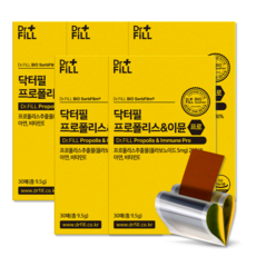 닥터필 프로폴리스이뮨 프로 면역 필름 호주산 고함량 수용성 플라보노이드, 9.5g, 5박스