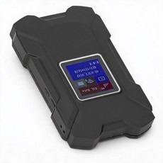 4G LTE WLAN 모바일 핫스팟 휴대용 라우터 장치 여행용 잠금 해제된 모뎀 SIM 카드 슬롯 포함 최대 32대 연결 검정색, Black