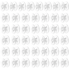 10/30/50Pcs 투명 멀티 컬러 재봉틀 보빈 스풀 DIY 자수 액세서리, 09 transparent, 01 10PCS