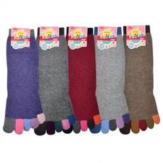 여성 발가락 포인트 양말 10켤레 (Araium)