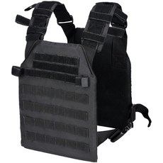 그린시티 웨이트 조끼 조절 가능한 근력 및 지구력 훈련 몰 시스템을 갖춘 전술 퀵 릴리스 피트니스 운동 러닝, Black-1, 1개