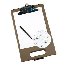 Rite in The Rain 내후성 태양열 계산기 필드 데스크 25.4cm x 40.6cm(10인치 x 16인치) 탠 쉘 (No. 294T-KIT), Rite in The Rain 내후성 태양열 계산기 필