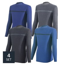 WorkingMan Outlets 4件組 春夏季男款機能性彈性圓領T恤工作服戶外現場服 大尺碼 A100