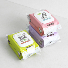 순면감촉 고양이물티슈 세정 펫티슈 3종세트, 1개