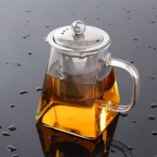 로하티 그라시아 내열유리 차포트 사각 차우리기, 1개, 상세페이지 참조