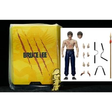 參號倉庫 NECA 李小龍 The Fighter 7吋 可動 盒裝, 1個