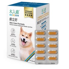 木入森 MORESON 犬寶 膚立好 Skin Care Formula, 1個, 皮膚/毛髮健康, 30顆