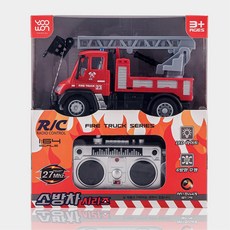 실감나는 미니 모형 무선조종 RC 소방차 랜덤발송 조카생일선물 RC카, 1개