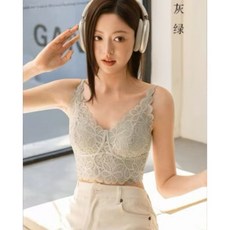 實力工廠 性感蕾絲 鏤空美背 抹胸 固定杯 聚攏 女內搭 無痕 提拉內衣胸罩