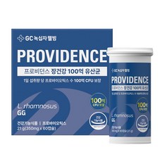 GC녹십자웰빙 프로비던스 장건강 100억 유산균, 60정, 1개