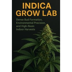 (英文圖書)Indica Grow Lab: Dense Bud Formation Environmental Precision and High-Resin In... 平裝版, Independently Published, 英文
