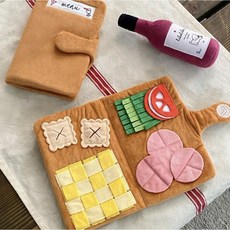 펫카 강아지 메뉴판 노즈워크 북, 혼합색상, 1개
