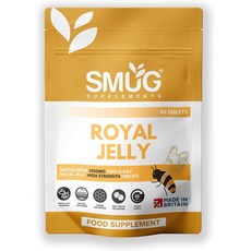 SMUG Supplements 스머그 서플리먼트 로열젤리 고함량 남녀공용, 1개, 90정