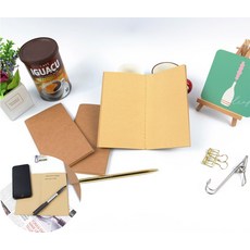 EM05 소형 포켓용 미니 빈티지 메모 수첩 1P, 단품, 단품