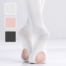 발레복 홀 타이즈 스타킹 연습용 댄스복 S