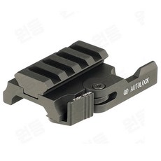 원터치 QD 마운트 AUTOLOCK MOUNT 0.5inch 4슬롯, 1개, BK