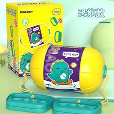 閃光拉拉球 趣味手拉球 健身玩具 戶外玩具 夜間玩具 露營玩具, 1個, 恐龍款