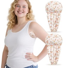 RoamReady 림프부종 겨드랑이 베개 통증 완화 유방 절제술 면 덩어리 회복 용품 2개 수면용 후 필수 아이템 핑크 딧시 183749, Red Disty