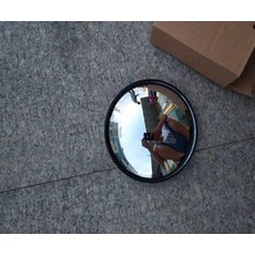 대형 버스 백미러 관광 부착형 미러 반사경 후사경, 1개, 작은 원형 거울, 기본 색상