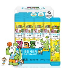 어린이 칼슘 영양제 조아제약 잘크톤 더뼈가튼튼 사르륵 30포 유아 키즈 칼마디 칼슘제, 더 뼈가 튼튼 30포, 1박스, 60g
