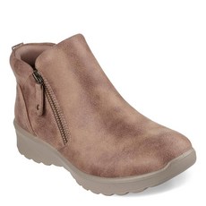 Skechers 여성용 Lovely Vibe-Fall in Bloom 앵클 부츠 버섯 6.5 177830