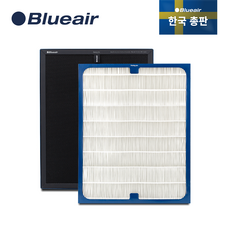 [공식 총판][정품] 블루에어 200 300 시리즈 전용 듀얼 프로텍션 필터 헤파사일런트 기술, 1개