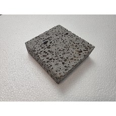 현무암 파벽돌 화산석 활착판 판석 어항꾸미기 악세사리진열, 1개, 3)현무암 소공