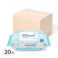 누리케어 생분해 주방행주티슈 70매 물티슈, 70개, 20개