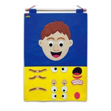 벽걸이차트 미스터변덕 얼굴 표정놀이 언어학습 벽보sjl4+4aYA