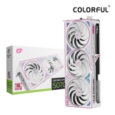 COLORFUL 컬러풀 iGame 지포스 RTX 5070 Ti ULTRA OC White D7 16GB 도우정보, RTX5070TI 16GB IG