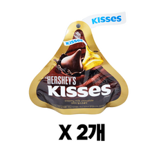 허쉬 키세스 크리미 밀크초콜릿, 146g, 2개