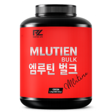 엠루틴벌크 게이너프로틴 틴수화물보충제 벌크업프로틴 연한코코아 곡물맛, 1개, 2.7kg