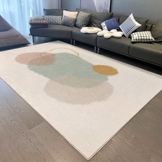 DIU 客廳地毯簡約加厚沙發茶几毯家用臥室牀邊地墊入戶門進門腳墊, 1個, 相遇爲緣
